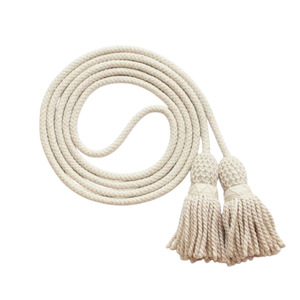 Cordons de trompette enduits écologiques pour uniformes et vêtements de cérémonie, vente en gros, cordons de trompette 100% polyester personnalisés - Product Image 1