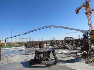 Bras de distribution de béton hydraulique JIUHE 24m, équipement de placement de béton - Product Image 5