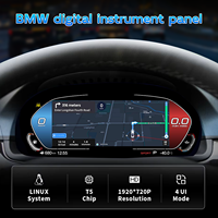 Pantalla Digital para el Tablero E60 E61, Instrumento de Velocidad, CarPlay Inalámbrico para BMW Serie 5 2003-2009