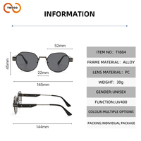 TWOOO T1884 Nouvelle Arrivée Lunettes de Soleil Classiques à Monture Carrée pour le Quotidien, les Voyages et les Loisirs – Vente en Gros Directe Usine