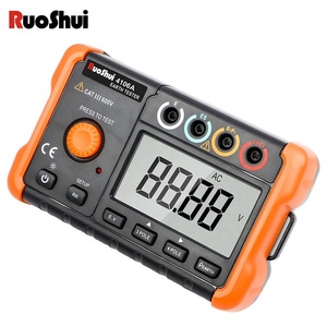 Victor ruoshui 4106a 3-Pole 4-Pole phương pháp điện trở suất Trái Đất đất kháng Tester 2000Ω - Product Image 2