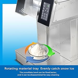 80 Kg/day Automatic Shaved <b>Ice</b> <b>Machine</b> for Beverage Commercial Snow <b>Ice</b> <b>Machine</b> Snack Snowflake <b>Ice</b> <b>Machine</b> FC170F Shaved <b>Ice</b> Ma - Product Image 1