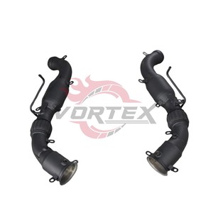 ท่อลงเซรามิกเคลือบ Vortex สำหรับ McLaren 570S 540C 600LT 3.8T V8 ระบบไอเสียเทอร์โบแรงดันสูงสำหรับรถแข่ง - Product Image 1