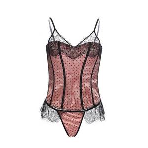 Intimo Modellante in Pizzo per Donna ODM Lingerie Sexy Completo Aderente Pigiama Vendita all'Ingrosso Lingerie Taglie Forti - Product Image 1