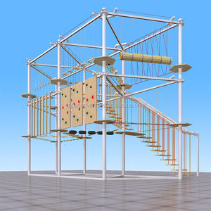 アウトドアチャレンジタワーアドベンチャーパークロープクライミング用品ハイロープコース遊び場 - Product Image 1