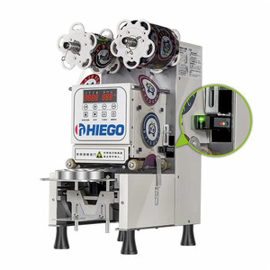 Machine de scellage automatique de gobelets pour l'emballage de jus et de bubble tea - Product Image 1