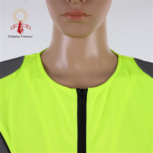 Ceinture de sécurité réfléchissante haute visibilité pour moto, boucle de ceinture de sécurité réfléchissante, déclipsable, gilet de sécurité ANSI classe 2 avec poches - Product Image 6
