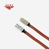HCET Stock TB05 KSD9700 Interruptor de corte térmico bimetálico Caja de plástico Protector térmico para control de temperatura (TDS)