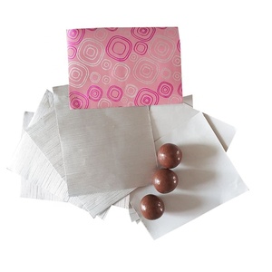 Aluminum Foil Paper Popular <strong>Chocolate</strong> <strong>Wrapping</strong> <strong>Gold</strong> Color Food Sheet Soft Printed Roll Foil Food Packaging Composable 500*700mm - Product Image 3