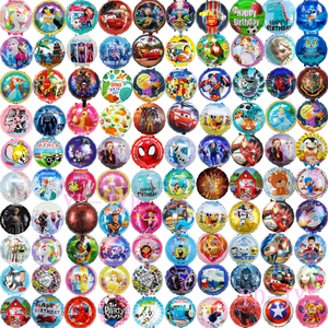 Globos de Helio con Personajes de Dibujos Animados de 18 Pulgadas al por Mayor para Niños, Decoración para Fiestas de Cumpleaños - Product Image 1