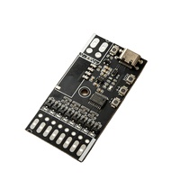 Bande LED RGB 4 canaux Lededit DC5-24V avec télécommande RF, contrôle de vitesse, effet de défilement, 38W/canal, garantie 2 ans