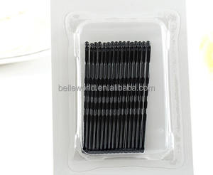 BELLEWORLD boîte personnalisée emballage logo 6cm pinces métalliques pinces à cheveux <span class=keywords><strong>accessoires</strong></span> <span class=keywords><strong>de</strong></span> <span class=keywords><strong>coiffure</strong></span> épingles à cheveux <span class=keywords><strong>pour</strong></span> femmes - Product Image 3