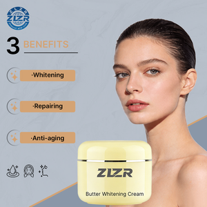 Crème pour les mains et le corps vegan biologique ZLZR, niacinamide, acide hyaluronique, vitamine C et E, anti-rides, blanchissante, crème au beurre de karité - Product Image 1