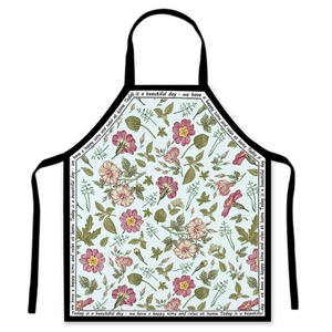 Tablier de cuisine en polyester de haute qualité, sans manches, anti-taches et tendance, avec décoration à la taille, nouveauté - Product Image 1