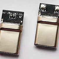 Conector USB Tipo C Macho de 24 Pines, USB 2.0 a C, Resistencia Rp de 56K, C a C 60W 3A, Montaje SMT en PCB, Conector USB-C