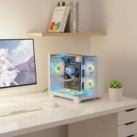 Boîtier PC Gaming Pcooling OEM de Haute Qualité, Châssis d'Ordinateur de Bureau Gaming RGB, Boîtier d'Ordinateur