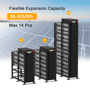 Système d'énergie solaire hybride ASGOFT ENERGY haute tension LiFePO4 BYD, batterie au lithium empilable, DC 200V-1000V CAN - Product Image 4