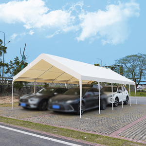 Ty 10x20 FT structure <span class=keywords><strong>en</strong></span> acier robuste abri de voiture <span class=keywords><strong>garage</strong></span> voiture abri de voiture tente de fête <span class=keywords><strong>en</strong></span> métal - Product Image 1