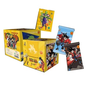 Venta al por mayor Anime japonés <span class=keywords><strong>Dragon</strong></span> Balls TCG CCG Booster Box Trading Collectible Card Rare <span class=keywords><strong>Super</strong></span> Hero Flash Trading Cards Juguetes para niños - Product Image 3
