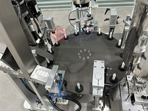 Máquina Automática YB-<span class=keywords><strong>JMA</strong></span> para Llenado, Tapado y Sellado de Tubos de Brillo Labial y Lápiz Labial Líquido, Línea de Producción de Llenado y Tapado de Tubos Cosméticos - Product Image 2