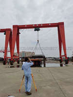 Grue portique monopoutre de 10 tonnes à commande à distance de nouvelle technologie
