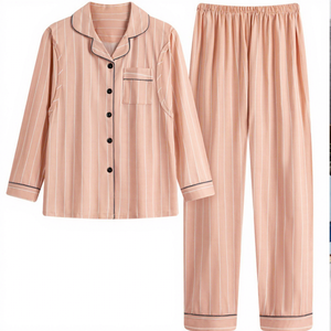 All'ingrosso di alta qualità primavera e autunno cotone post-partum <span class=keywords><strong>pigiama</strong></span> di maternità comodo abbigliamento per la casa di cura manica lunga - Product Image 5