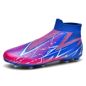 Chaussures de sport pour hommes de haute qualité, tendance été 2024, crampons de football à haute tige avec <span class=keywords><strong>lacets</strong></span> gratuits - Product Image 2