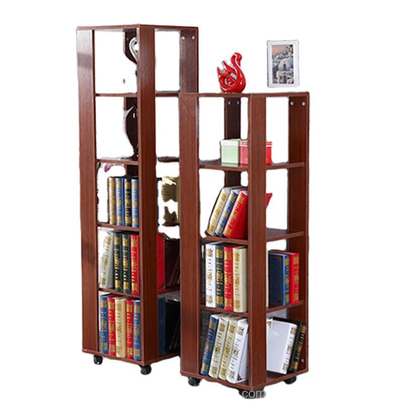 Простой современный деревянный стеллаж для CD-дисков