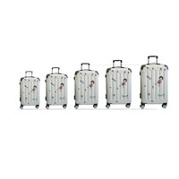 Valise à roulettes multifonctionnelle et durable en néoprène pour étudiants, roues silencieuses universelles, poignée télescopique