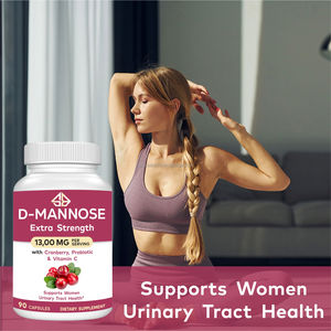 Cápsulas Veganas de Extracto Herbal Probiótico con Vitamina C y D-Manosa de Arándano Rojo para Apoyo Inmunológico para Mujeres, GMP, 90 Cápsulas - Product Image 3