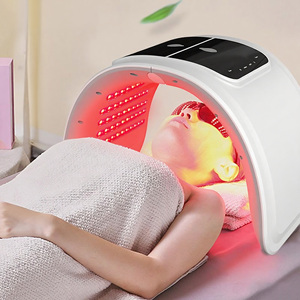 Nouvelle fonctionnalité de pulvérisation d'appareil de beauté ABS pliable LED photothérapie 7 couleurs masque facial hydratation outil de soin de la peau - Product Image 5