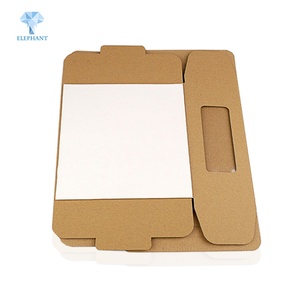 Craft Packaging Brownie White With Handle Cardboard <b>Cake</b> Kraft Paper Box - Product Image 3