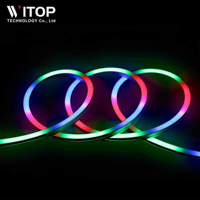 Flexible Smart IC TM1934 Led Pixel RGB Strip SMD5050 Chip Neon Flexible Strip Light 12V 24V