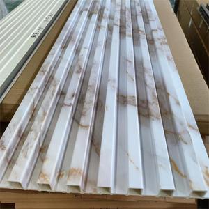 Tấm ốp tường nội thất chống thấm trang trí 3D bằng chất liệu WPC dạng sóng - Product Image 3