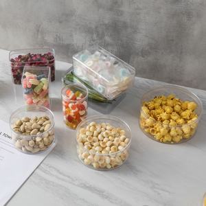 Frascos de plástico PET de grado alimenticio de 200ml, tapas de aluminio, envases vacíos para cosméticos cremas, azúcar para galletas, Chocolate, comida enlatada, <span class=keywords><strong>Piz</strong></span> - Product Image 2