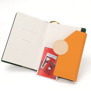 Klassiek, eenvoudig notitieboekje met lederen bladwijzer voor schrijven, cadeaus en persoonlijk gebruik - Product Image 4