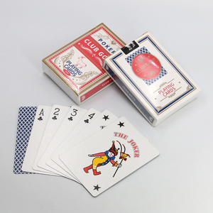 Waterproof Casino Poker Card Custom Printing Blue Core Classical Casino Quality Playing Cards - Product Image 1