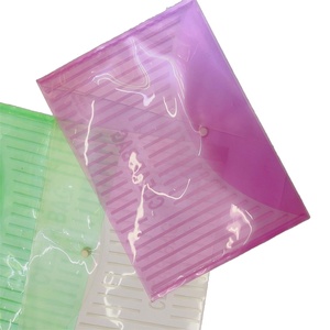 <span class=keywords><strong>Carpeta</strong></span> <span class=keywords><strong>de</strong></span> Documentos Impermeable <span class=keywords><strong>de</strong></span> Plástico en Oferta, Bolsa Transparente con Botón a Presión, Tamaño FC, Varios Colores - Product Image 6