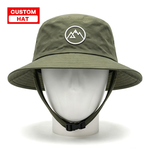 Sombrero de Pescador Ujoy, Diseño Personalizado OEM, Alta Calidad, Ligero, Plegable, Unisex, Bordado 3D, Protección Solar, con Cordón - Product Image 1