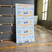 Panneau composite en aluminium massif noir de 4 mm 1220x2440 mm pour panneaux d'affichage usinés par CNC