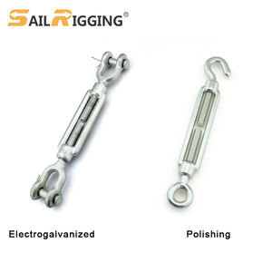 <span class=keywords><strong>China</strong></span> <span class=keywords><strong>Fastener</strong></span> Fabricante 10mm M10 Zincado Aço Carbono Din1480 Tensor Com Mandíbula e Mandíbula - Product Image 4