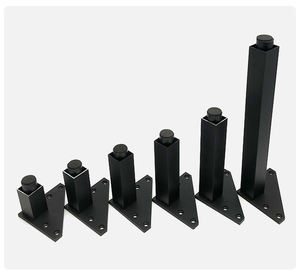 Rattan kanepe çelik ayaklar ayaklar metal mobilya bacaklar donanım vidası kanepe bacakları montaj plakası - Product Image 5