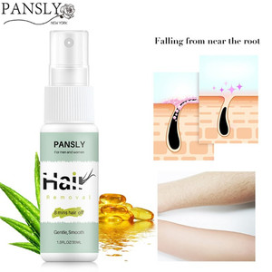 PANSLY mano brazo pierna pecho parte privada solución para el cuidado del cuerpo nutrición suave spray <span class=keywords><strong>de</strong></span> depilación para hombre y mujer - Product Image 5