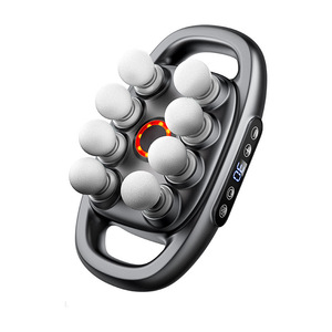 Pistola de masaje de tejido profundo de 8 cabezales eléctrica de mano más vendida, 10 modos de relajación, masajeador de recuperación, pistola de fascia corporal - Product Image 2