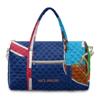 Sac de voyage Montserrat (version matelassée) – Grand sac de sport pour femme, sac de week-end, sac de voyage pour une nuit, bagage cabine pour le voyage