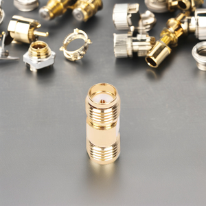 מתאם קואקסיאלי rf sa נקבה אנכיים עם ציפוי זהב כל מחבר 500 פליז ג 'ק פליז למסוף אנטנה - Product Image 2