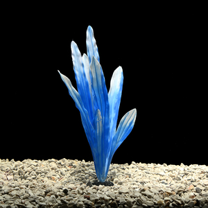 אקווריום אביזרי מלאכותי פלסטיק צמח טוב באיכות גדול צמח לאקווריום אקווריום סיטונאי - Product Image 6