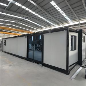 Luxus modernes 10ft 20ft 40ft Stahl container haus Bequemes erweiterbares Mobil heim für Büro oder Villa Einfache Installation