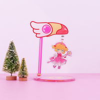 Soporte Acrílico de Levitación Magnética Personalizado, Exhibición de Escritorio, Soporte Acrílico para Personajes de Dibujos Animados, Regalos Personalizados