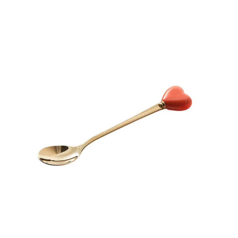 Cuillère à glace orange